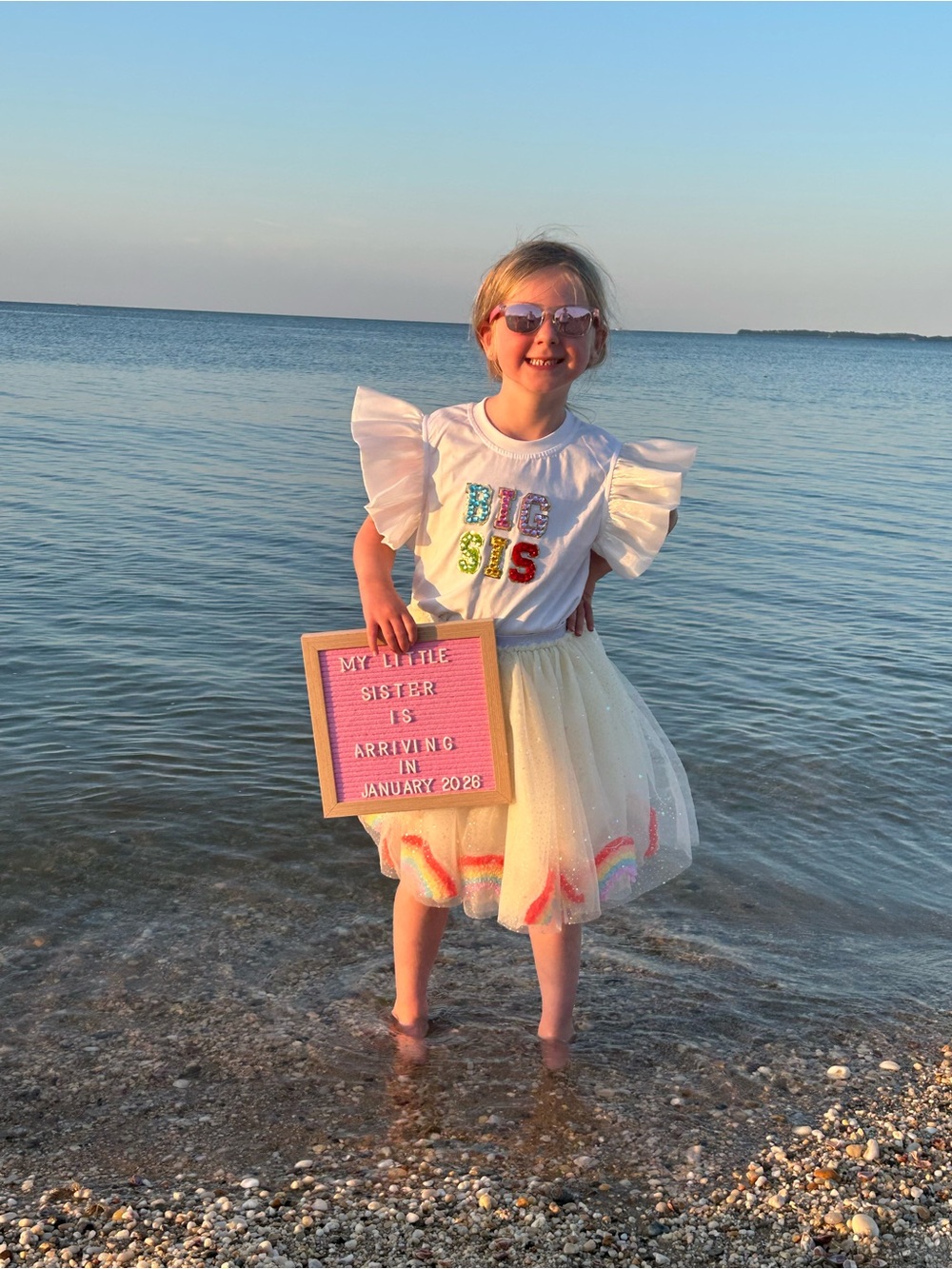 BNWT Lola and the Boys 'Somewhere Over The Rainbow' Cream Tutu. Sz 10.